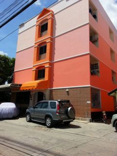 orange apartment